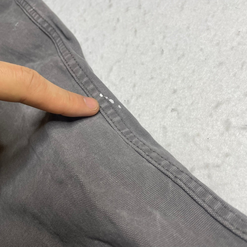 Dickies Work Pants Mens 32x32 Gray Carpenter Utility Twill Regular Fit - Picture 6 of 9